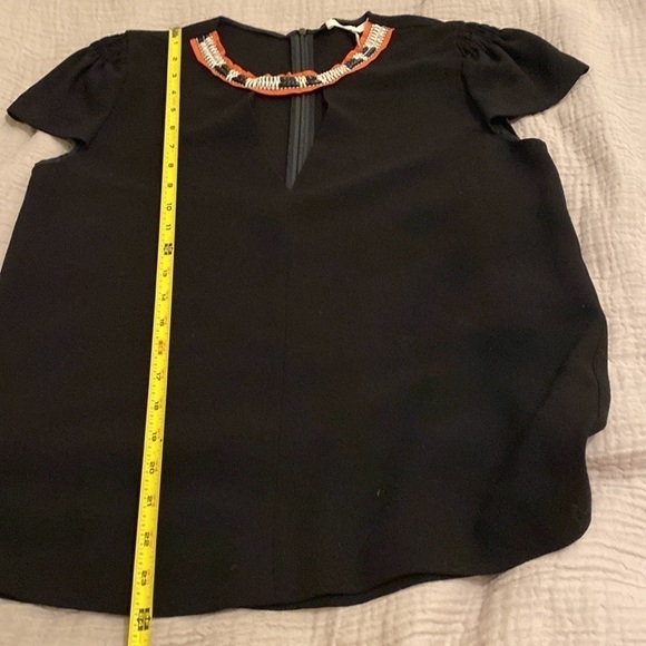 Maje beautiful black blouse in very good condition. Size 2 - Picture 8 of 12